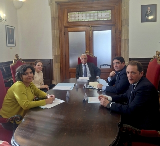 Encuentro con los representantes de las asociaciones judiciales 